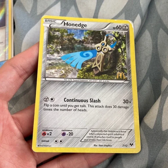 Pokemon | Other | Pokmon Honedge Card | Poshmark